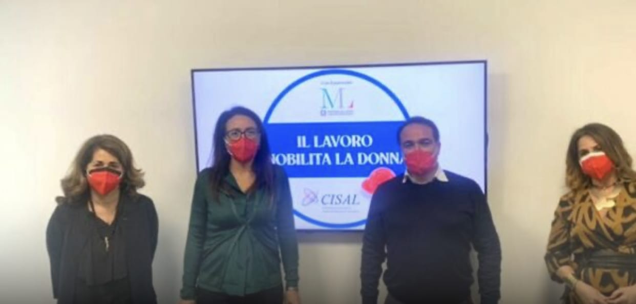 Copertina di: “Il lavoro nobilita la donna”: a Napoli al via la campagna di sensibilizzazione firmata Cisal