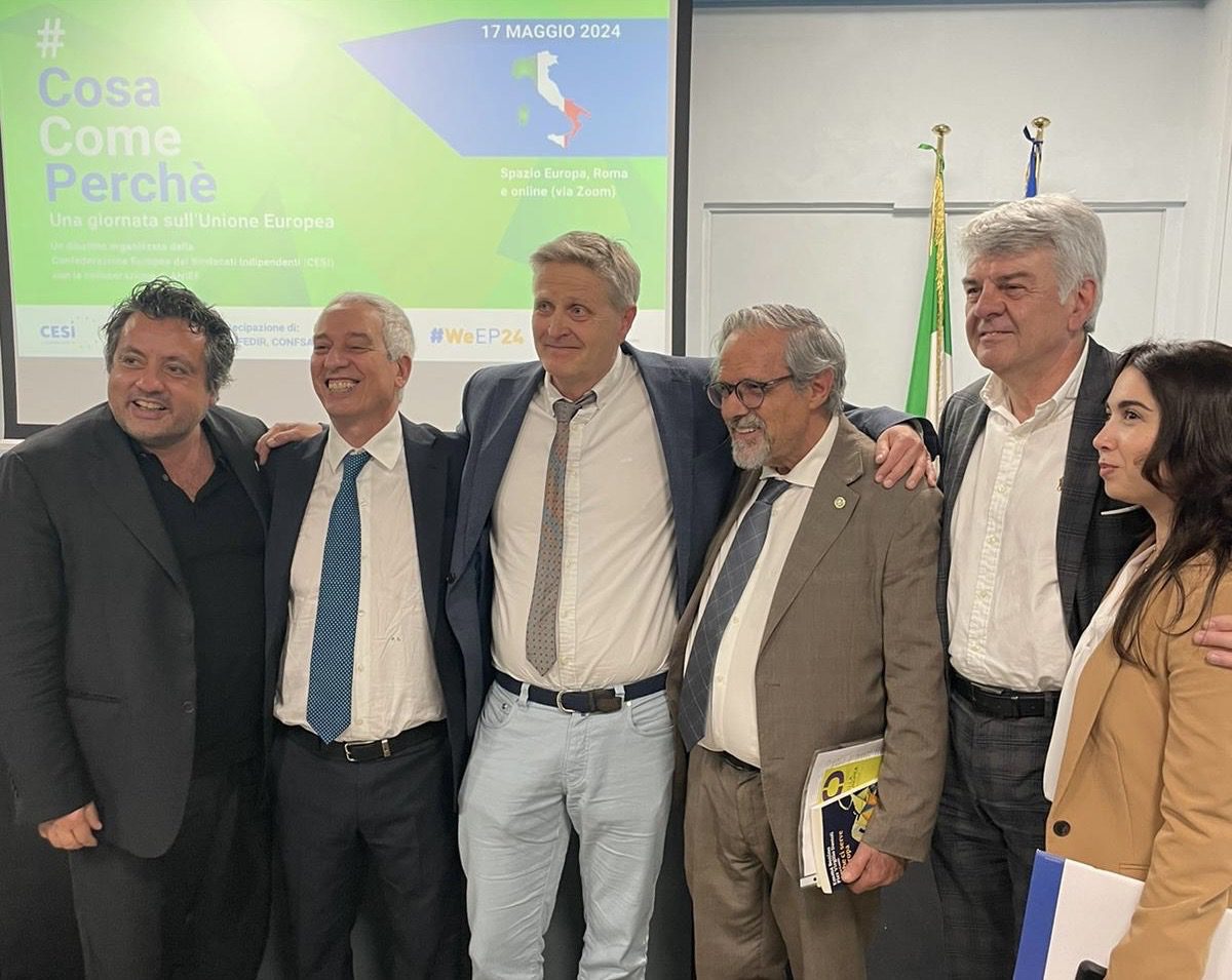 Copertina di: Vivere e lavorare in UE: a Spazio Europa il dibattito organizzato da Cesi e Anief